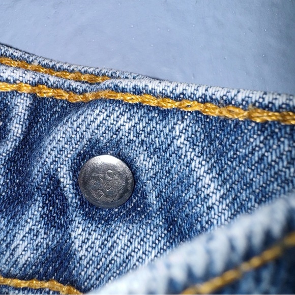 Levi’s 517 Men’s Orange Tab Bootcut Jeans Size 36/34” - Picture 7 of 9